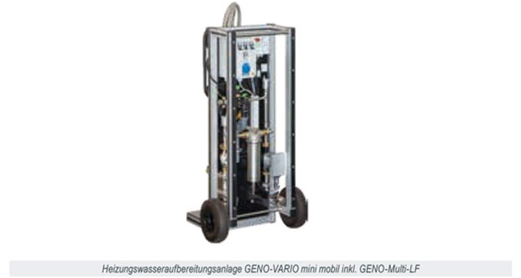 Heizungswasseraufbereitungsanlage GENO-VARIO mini mobil inkl. GENO-Multi-LF